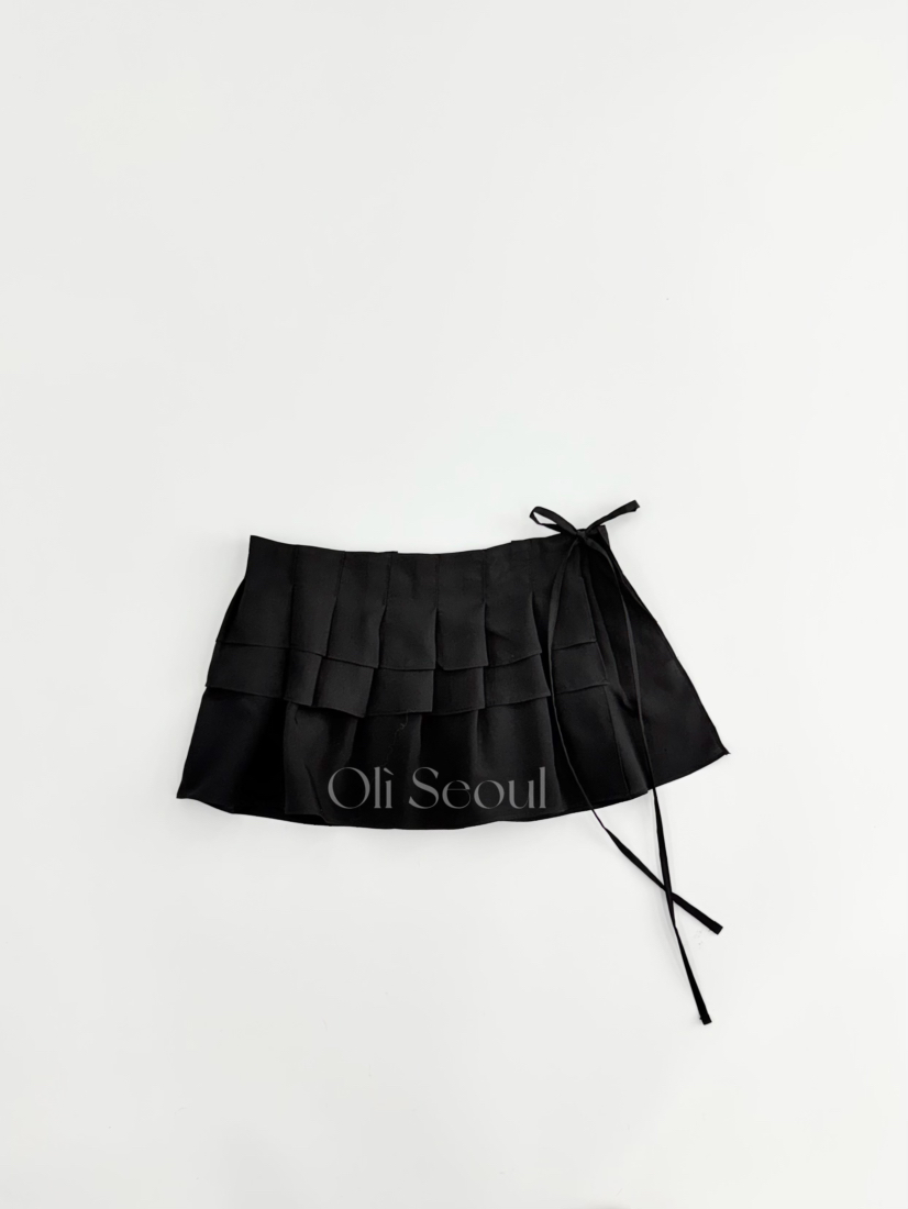 OLI SEOUL韓國代購女裝新款真品職業推薦熱賣時尚休閑短裙OLI SEOUL短裙圖色1