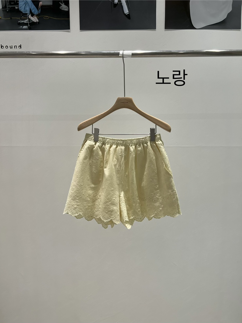 UNBOUND韓國代購女士新品26春夏推薦休閑熱賣職業真品短褲UNBOUND短褲圖色1