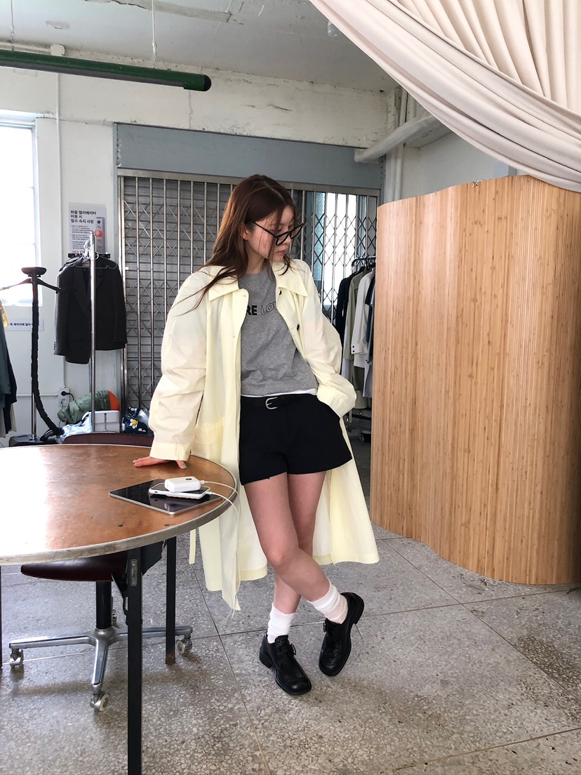 UNBOUND東大門直郵女士新品熱賣26春夏時尚長款風衣含腰帶UNBOUND長款風衣