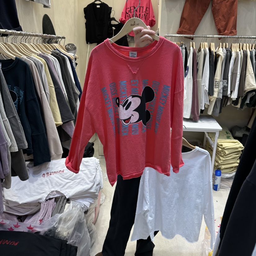 REPLAY韓國直郵女裝新款熱賣時尚休閑推薦人氣26春夏長袖T恤REPLAY長袖T恤圖色2