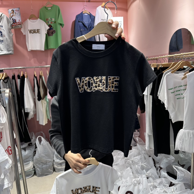 K STORY韓國直郵女裝新款時尚26春夏人氣熱賣真品推薦T恤K STORYT恤圖色2