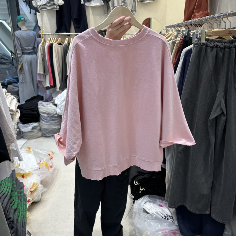 REPLAY韓國代購女裝新款熱賣休閑26春夏職業真品時尚長袖T恤REPLAY長袖T恤