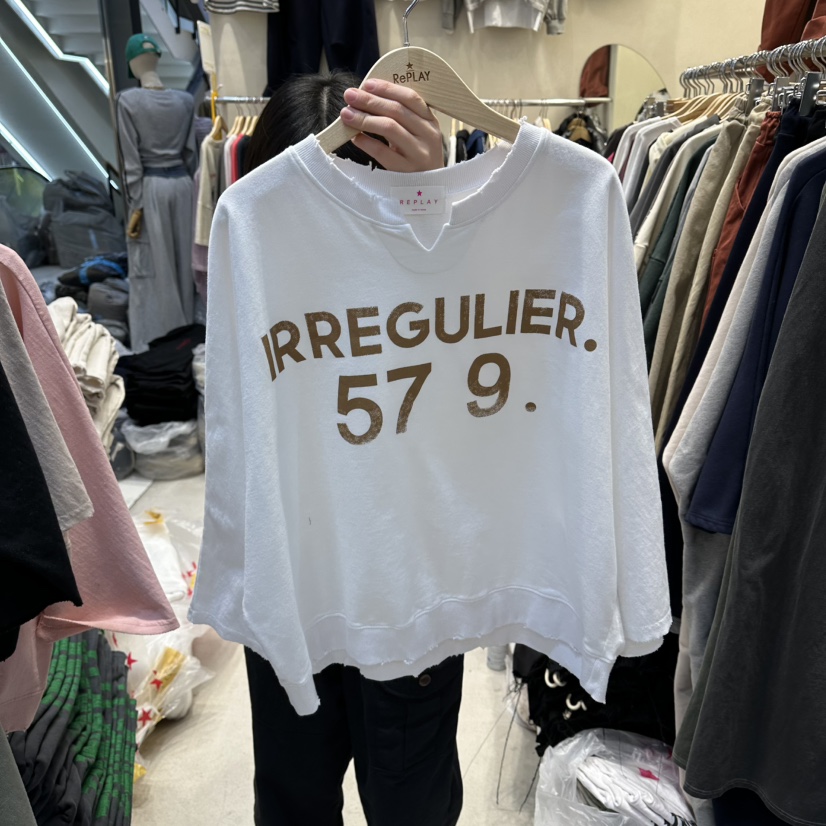 REPLAY韓國代購女裝新款熱賣休閑26春夏職業真品時尚長袖T恤REPLAY長袖T恤圖色2