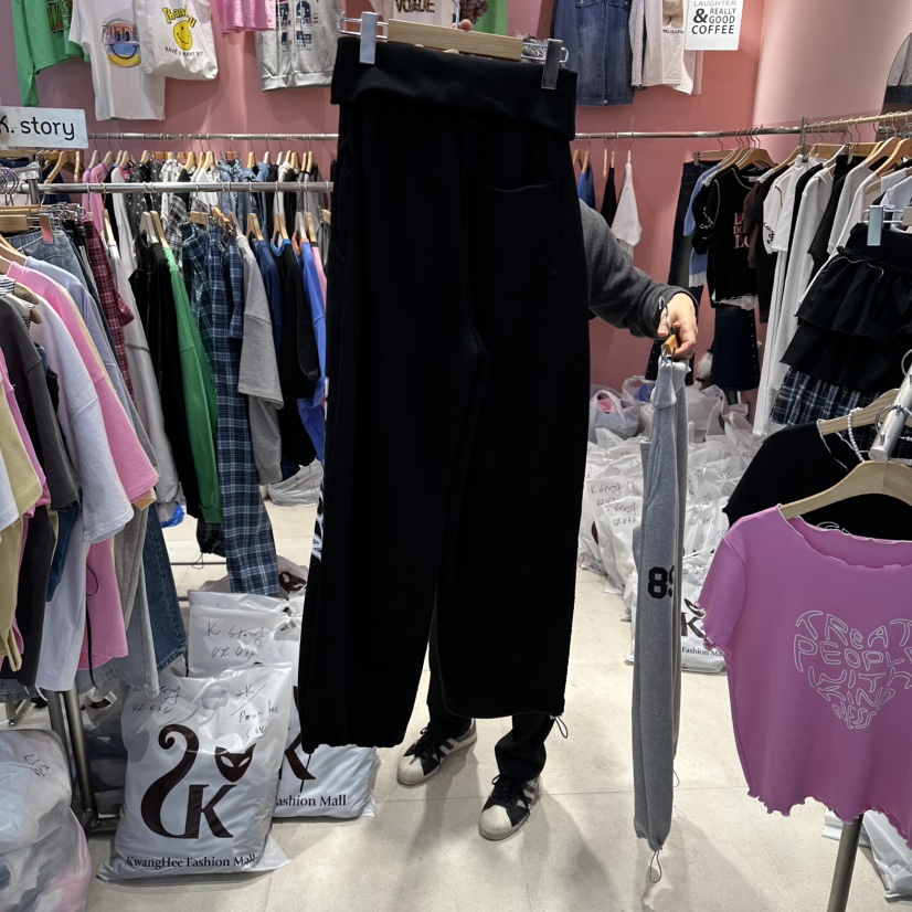 K STORY東大門代購女裝新品26春夏推薦職業休閑人氣休閑褲K STORY休閑褲