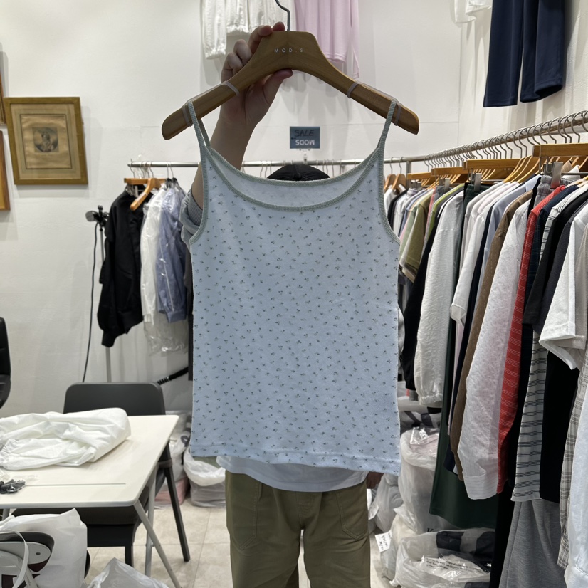 MODS-Q東大門實拍女裝新品推薦真品職業26春夏熱賣吊帶背心MODS-Q吊帶/背心圖色1