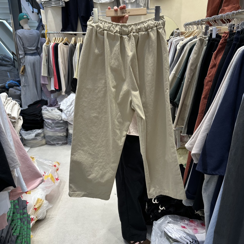 REPLAY東大門實拍女士新款人氣26春夏時尚真品休閑休閑褲REPLAY休閑褲