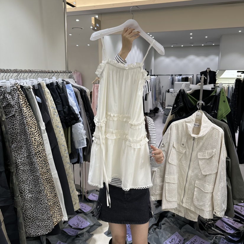 BENE東大門直郵女裝新款休閑真品推薦人氣時尚連衣裙褶皺BENE連衣裙