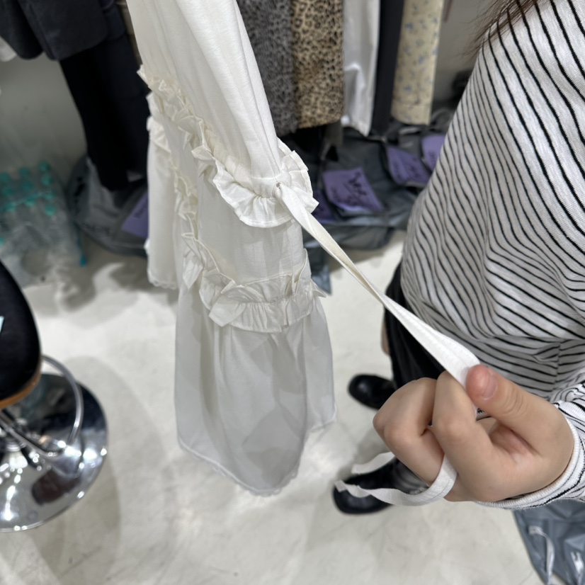 BENE東大門直郵女裝新款休閑真品推薦人氣時尚連衣裙褶皺BENE連衣裙