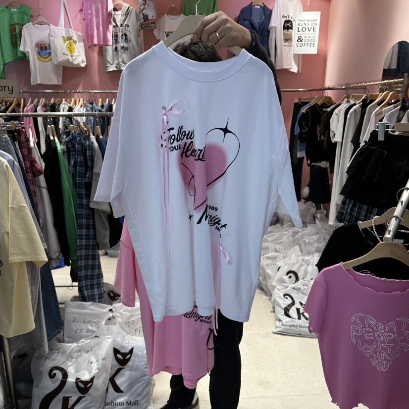 K STORY東大門代購女裝新品人氣真品職業休閑26春夏推薦T恤K STORYT恤圖色1