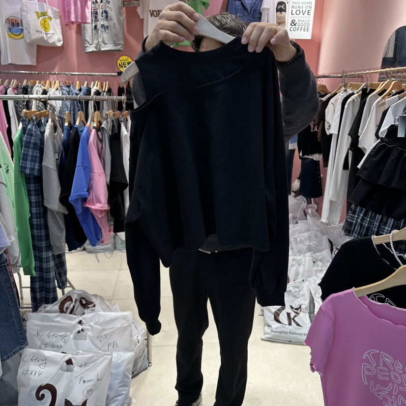 K STORY東大門實拍女士新品26春夏時尚休閑人氣職業衛衣K STORY衛衣