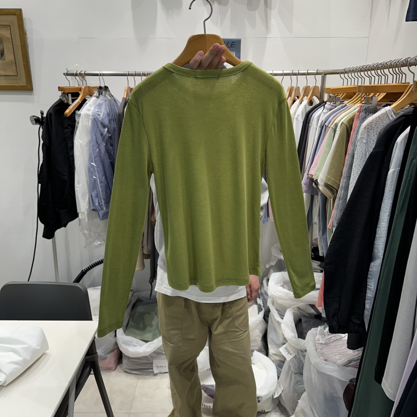 MODS-Q韓國代購女裝新款人氣26春夏時尚推薦真品長袖T恤MODS-Q長袖T恤