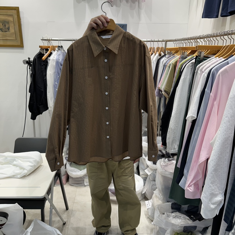 MODS-Q東大門實拍女士新款人氣26春夏時尚真品襯衫蕾絲衫MODS-Q襯衫/蕾絲衫圖色2