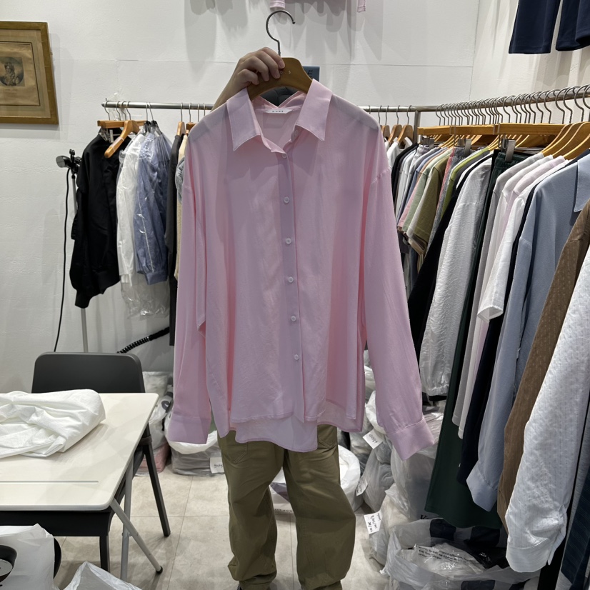 MODS-Q東大門實拍女士新款人氣26春夏時尚真品襯衫蕾絲衫MODS-Q襯衫/蕾絲衫圖色3