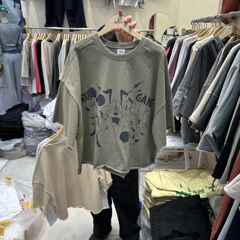 REPLAY東大門代購女裝新品職業真品26春夏時尚人氣推薦T恤REPLAYT恤圖色3