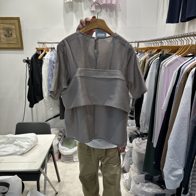 MODS-Q韓國代購女士新品26春夏時尚熱賣休閑套裝兩件套套裝MODS-Q套裝