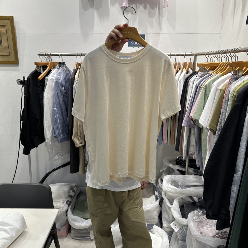 MODS-Q東大門直郵女裝新品時尚職業真品人氣26春夏休閑T恤MODS-QT恤圖色4