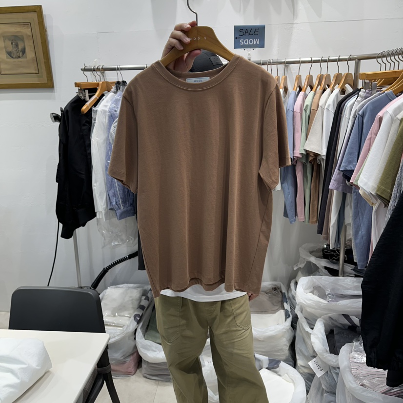 MODS-Q東大門直郵女裝新品時尚職業真品人氣26春夏休閑T恤MODS-QT恤圖色7