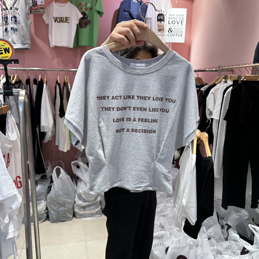 K STORY東大門代購女裝新款26春夏推薦熱賣職業人氣時尚T恤K STORYT恤圖色3