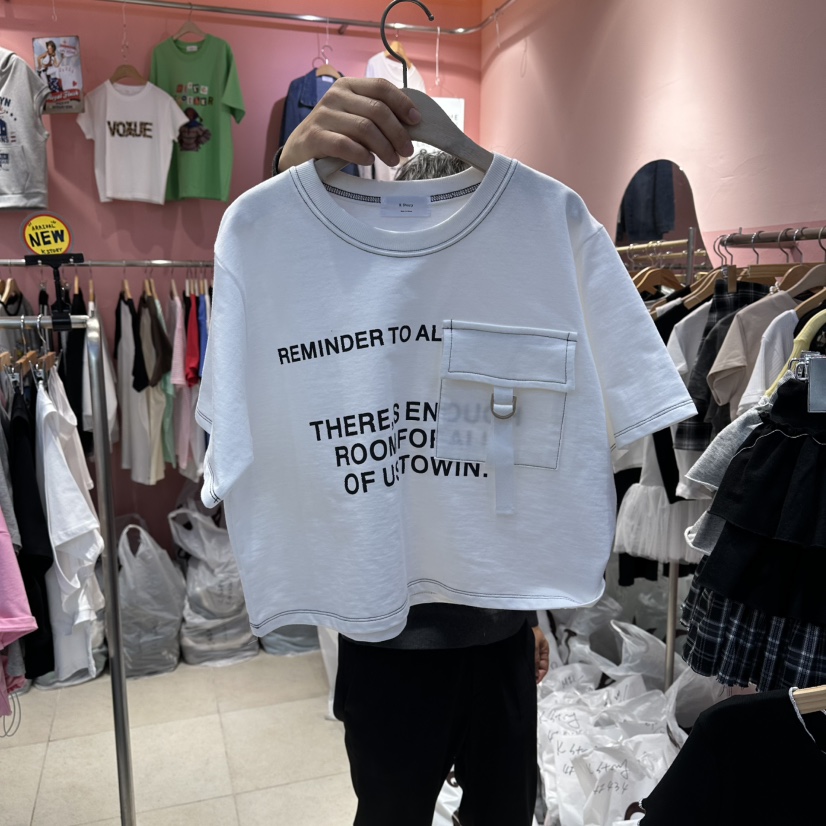 K STORY韓國代購女裝新品時尚真品休閑熱賣推薦26春夏T恤K STORYT恤圖色1