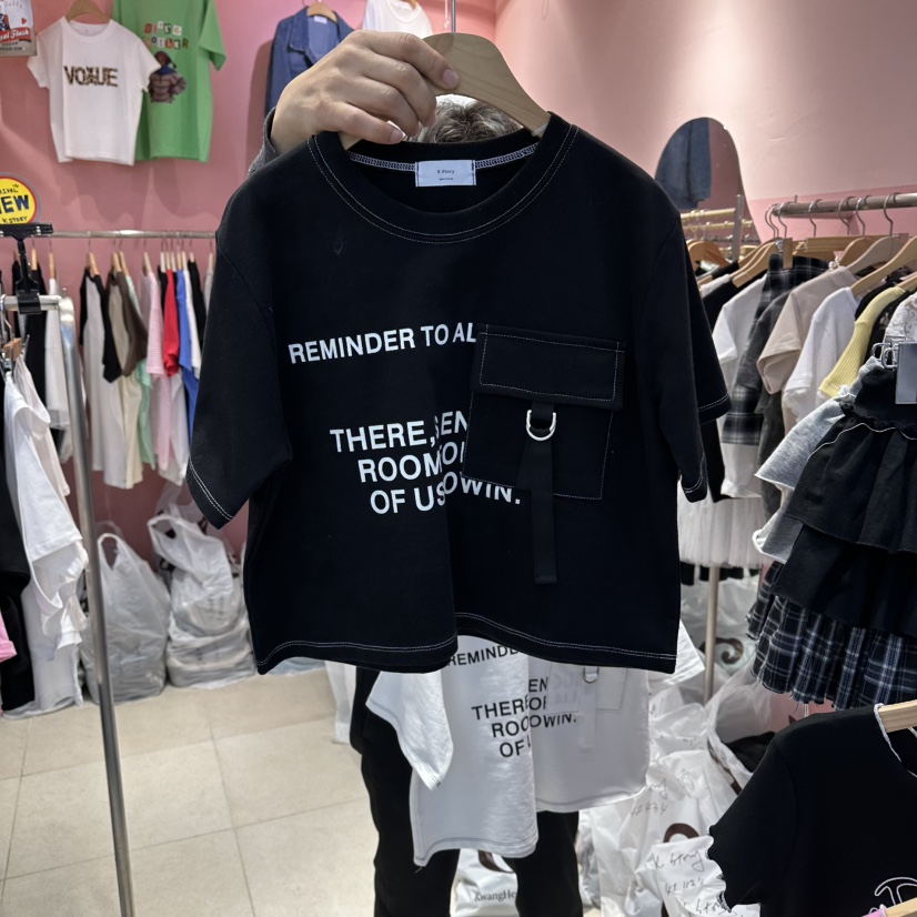 K STORY韓國代購女裝新品時尚真品休閑熱賣推薦26春夏T恤K STORYT恤圖色2