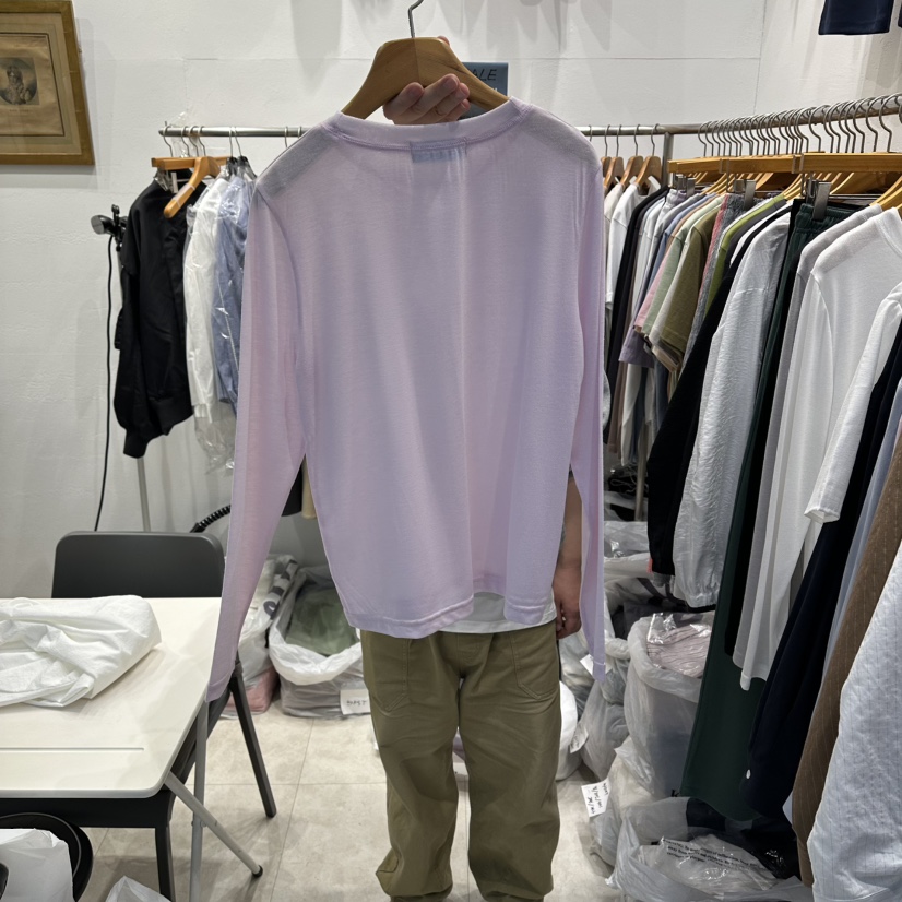 MODS-Q東大門代購女裝新品26春夏推薦職業真品休閑長袖T恤MODS-Q長袖T恤