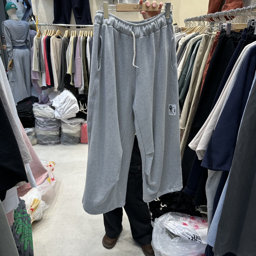 REPLAY東大門代購女士新品休閑真品職業人氣26春夏休閑褲羅紋REPLAY休閑褲圖色1