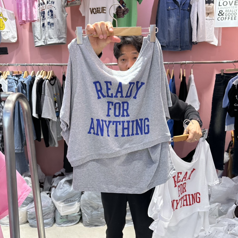 K STORY東大門實拍女裝新品26春夏休閑人氣熱賣時尚職業T恤K STORYT恤圖色2