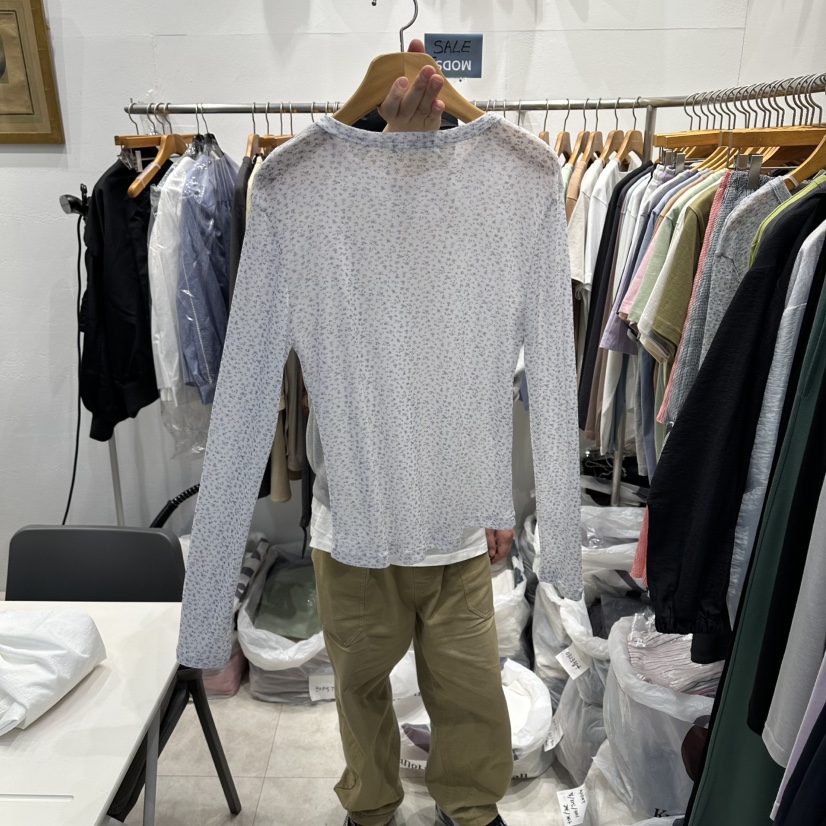 MODS-Q韓國代購女裝新品時尚休閑推薦熱賣26春夏長袖T恤MODS-Q長袖T恤