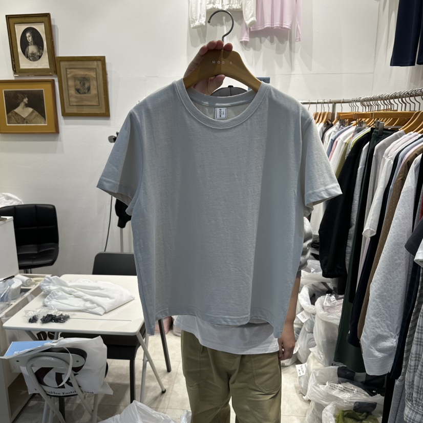 MODS-Q東大門直郵女士新款推薦熱賣人氣時尚職業真品T恤MODS-QT恤圖色1