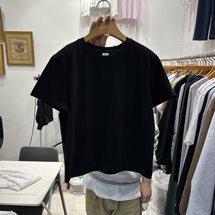 MODS-Q東大門直郵女士新款推薦熱賣人氣時尚職業真品T恤MODS-QT恤圖色6黑色