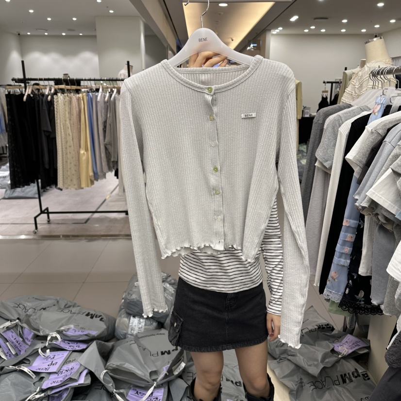 BENE韓國代購女士新款時尚職業熱賣人氣推薦26春夏針織衫BENE針織衫圖色3