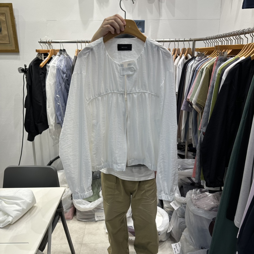 MODS-Q韓國代購女裝新款26春夏時尚熱賣休閑推薦襯衫蕾絲衫MODS-Q襯衫/蕾絲衫圖色1