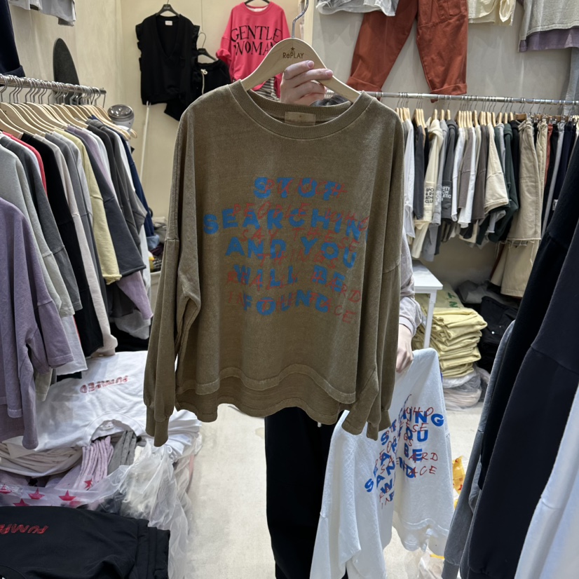 REPLAY東大門直郵女士新款26春夏職業人氣真品時尚熱賣衛衣REPLAY衛衣圖色3