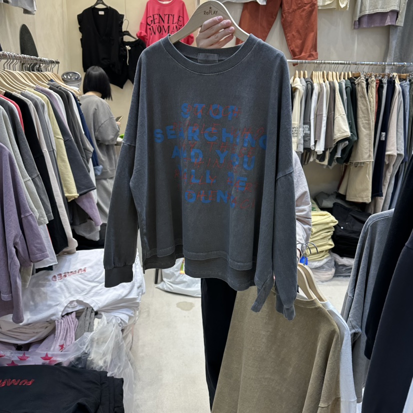 REPLAY東大門直郵女士新款26春夏職業人氣真品時尚熱賣衛衣REPLAY衛衣圖色4