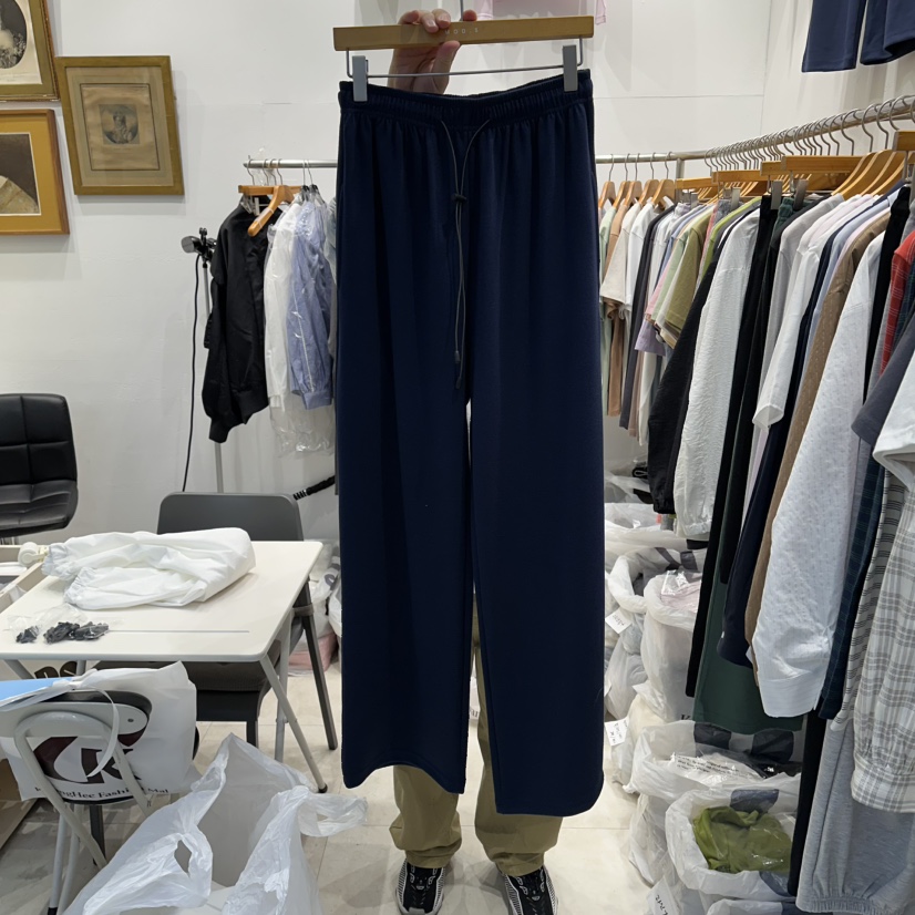 MODS-Q韓國直郵女士新品推薦真品職業熱賣休閑26春夏休閑褲MODS-Q休閑褲圖色2深藍色