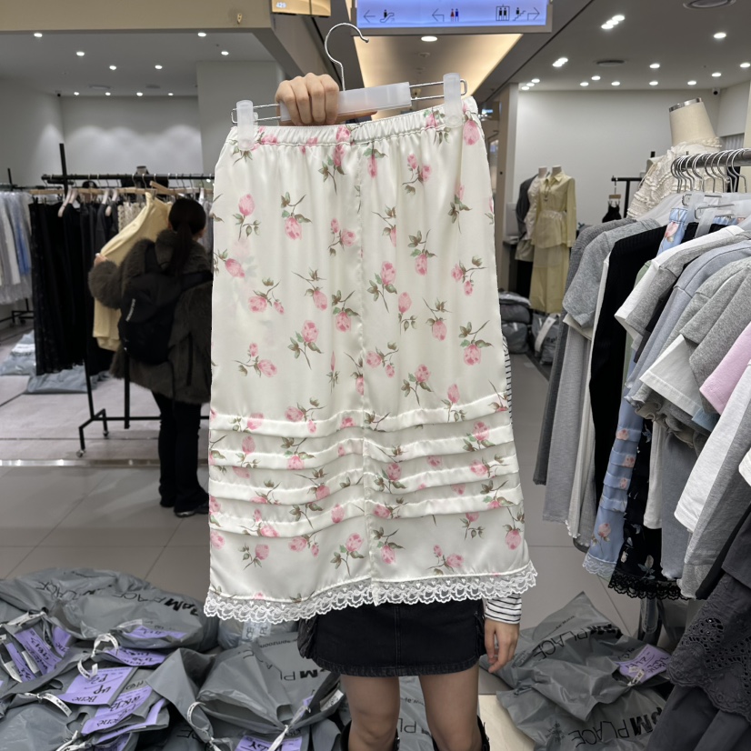 BENE東大門實拍女裝新款休閑真品推薦26春夏半身裙中短裙BENE半身裙/中短裙