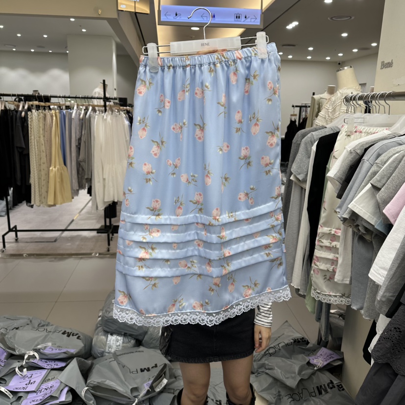 BENE東大門實拍女裝新款休閑真品推薦26春夏半身裙中短裙BENE半身裙/中短裙圖色2