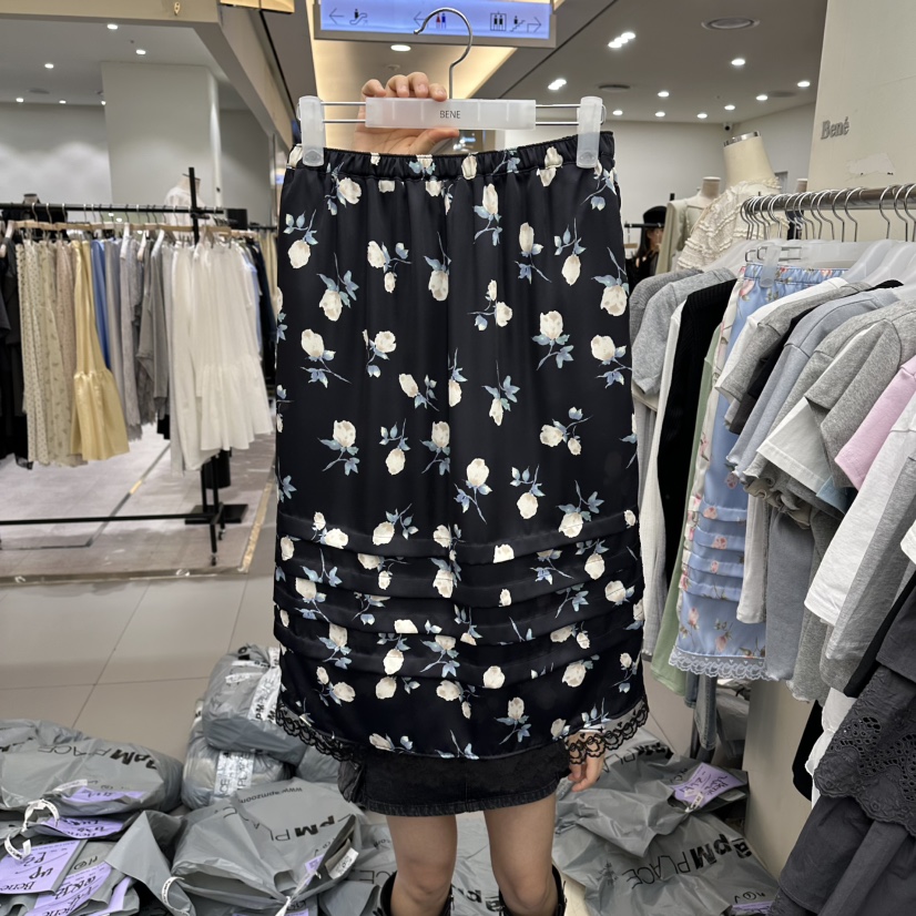 BENE東大門實拍女裝新款休閑真品推薦26春夏半身裙中短裙BENE半身裙/中短裙圖色3