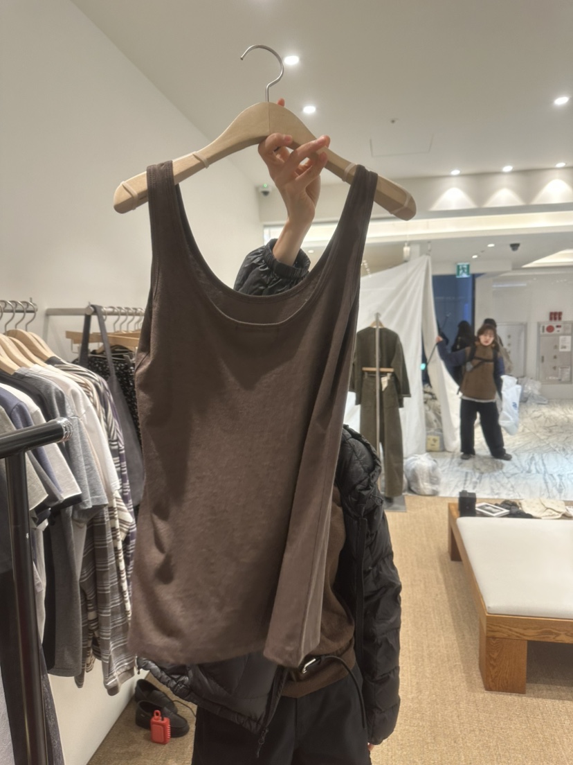 SELF SERVICE韓國直郵女士新款休閑時尚真品吊帶背心莫代爾SELF SERVICE吊帶/背心