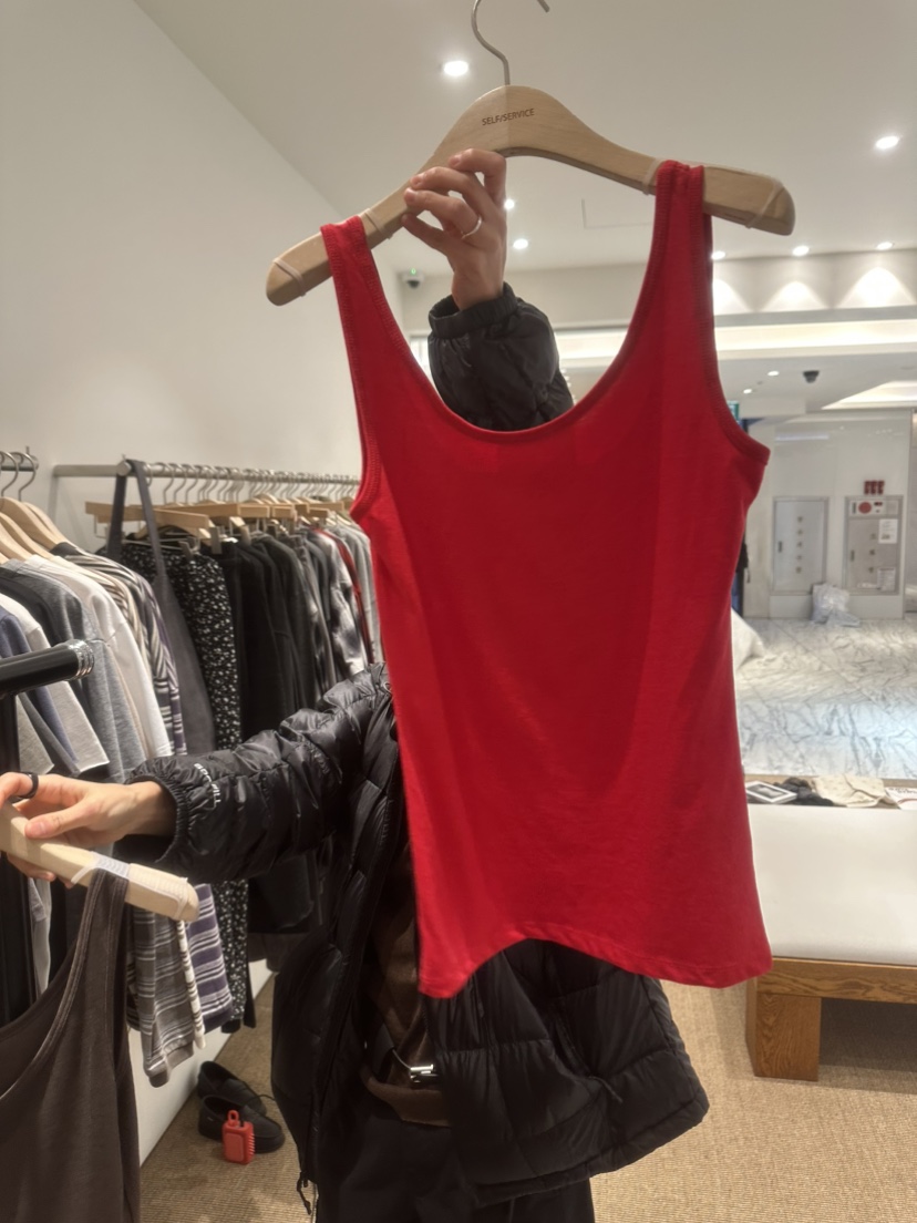 SELF SERVICE韓國直郵女士新款休閑時尚真品吊帶背心莫代爾SELF SERVICE吊帶/背心圖色2