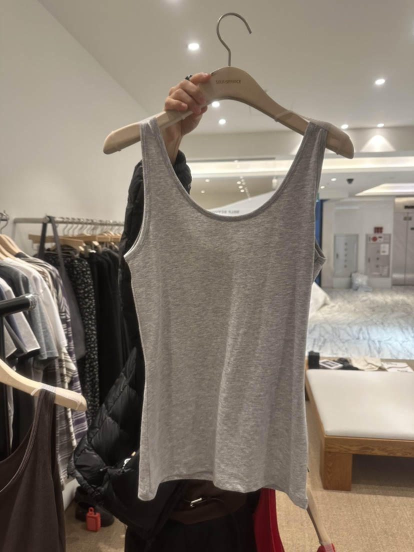 SELF SERVICE韓國直郵女士新款休閑時尚真品吊帶背心莫代爾SELF SERVICE吊帶/背心圖色3