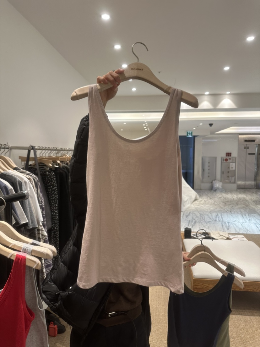 SELF SERVICE韓國直郵女士新款休閑時尚真品吊帶背心莫代爾SELF SERVICE吊帶/背心圖色4