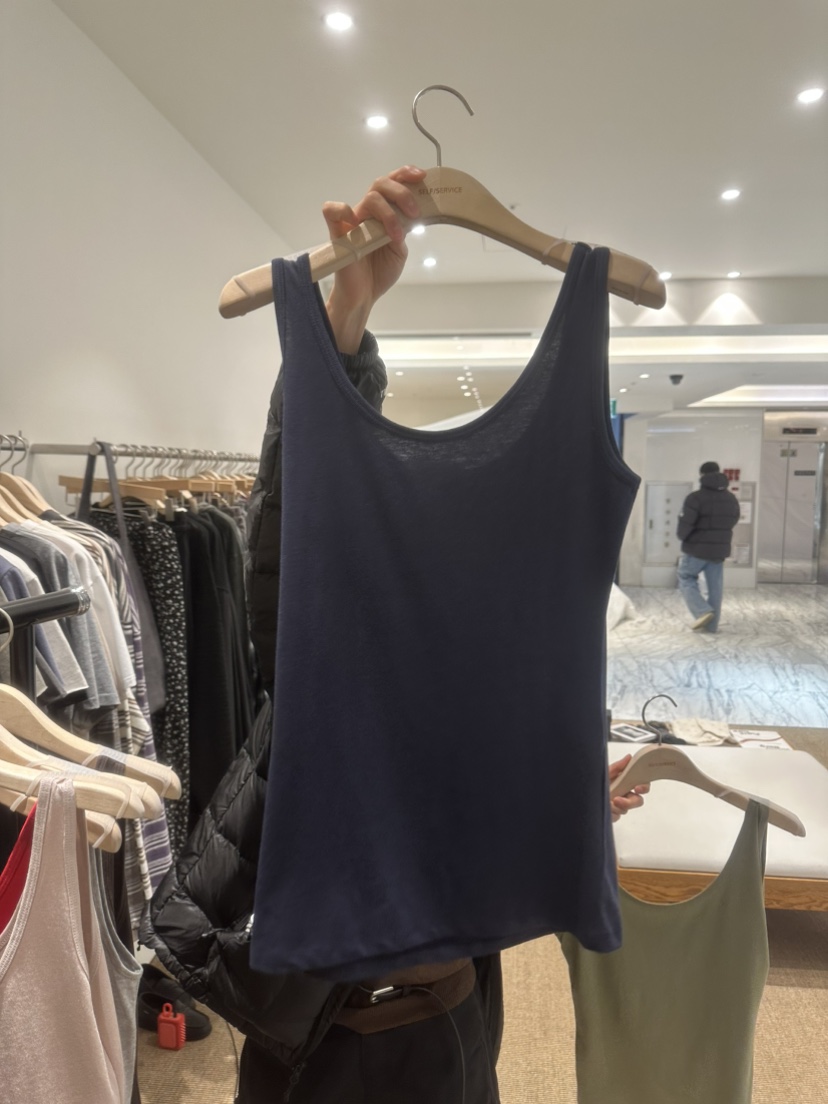 SELF SERVICE韓國直郵女士新款休閑時尚真品吊帶背心莫代爾SELF SERVICE吊帶/背心圖色5