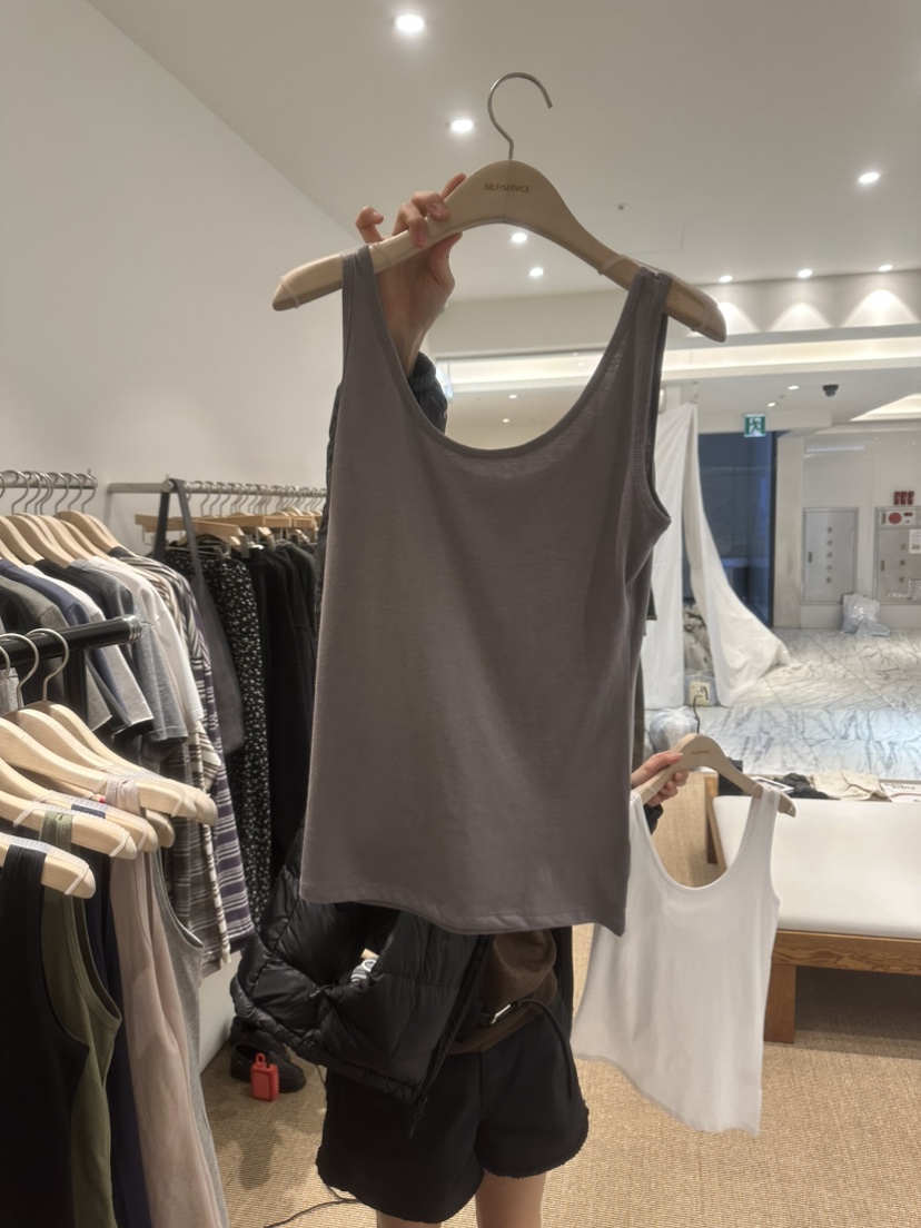 SELF SERVICE韓國直郵女士新款休閑時尚真品吊帶背心莫代爾SELF SERVICE吊帶/背心圖色8