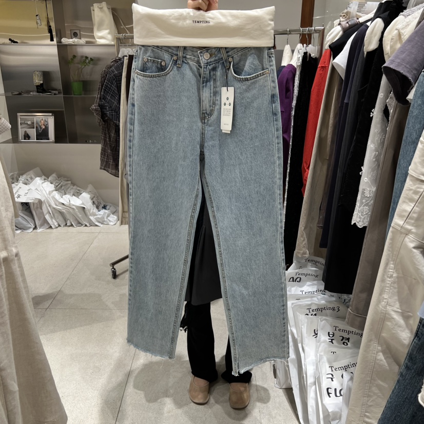 TEMPTING東大門實拍女裝新品休閑職業時尚人氣推薦牛仔褲TEMPTING牛仔褲圖色1