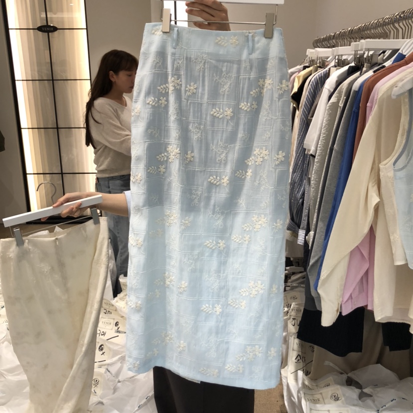 VENIR-a韓國代購女裝新品休閑推薦真品熱賣半身裙中短裙VENIR-a半身裙/中短裙圖色2