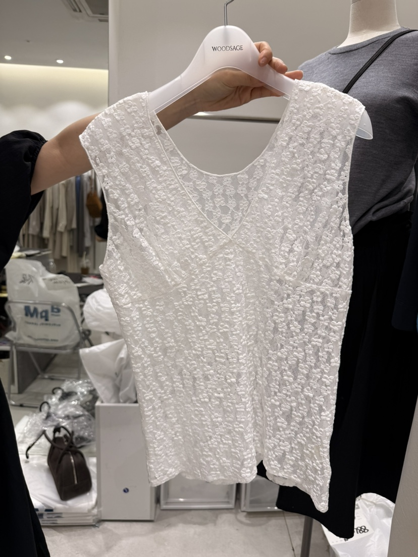 WOOD SAGE東大門代購女裝新品時尚職業熱賣推薦吊帶背心WOOD SAGE吊帶/背心圖色2