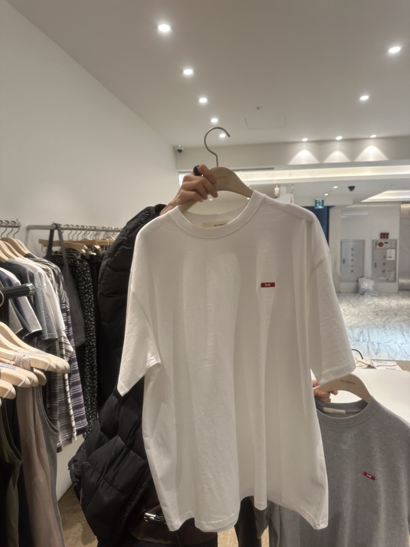 SELF SERVICE東大門直郵女士新款人氣26春夏時尚真品T恤SELF SERVICET恤圖色1