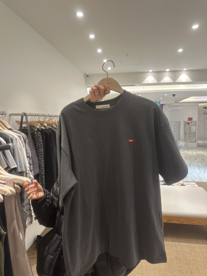 SELF SERVICE東大門直郵女士新款人氣26春夏時尚真品T恤SELF SERVICET恤圖色3