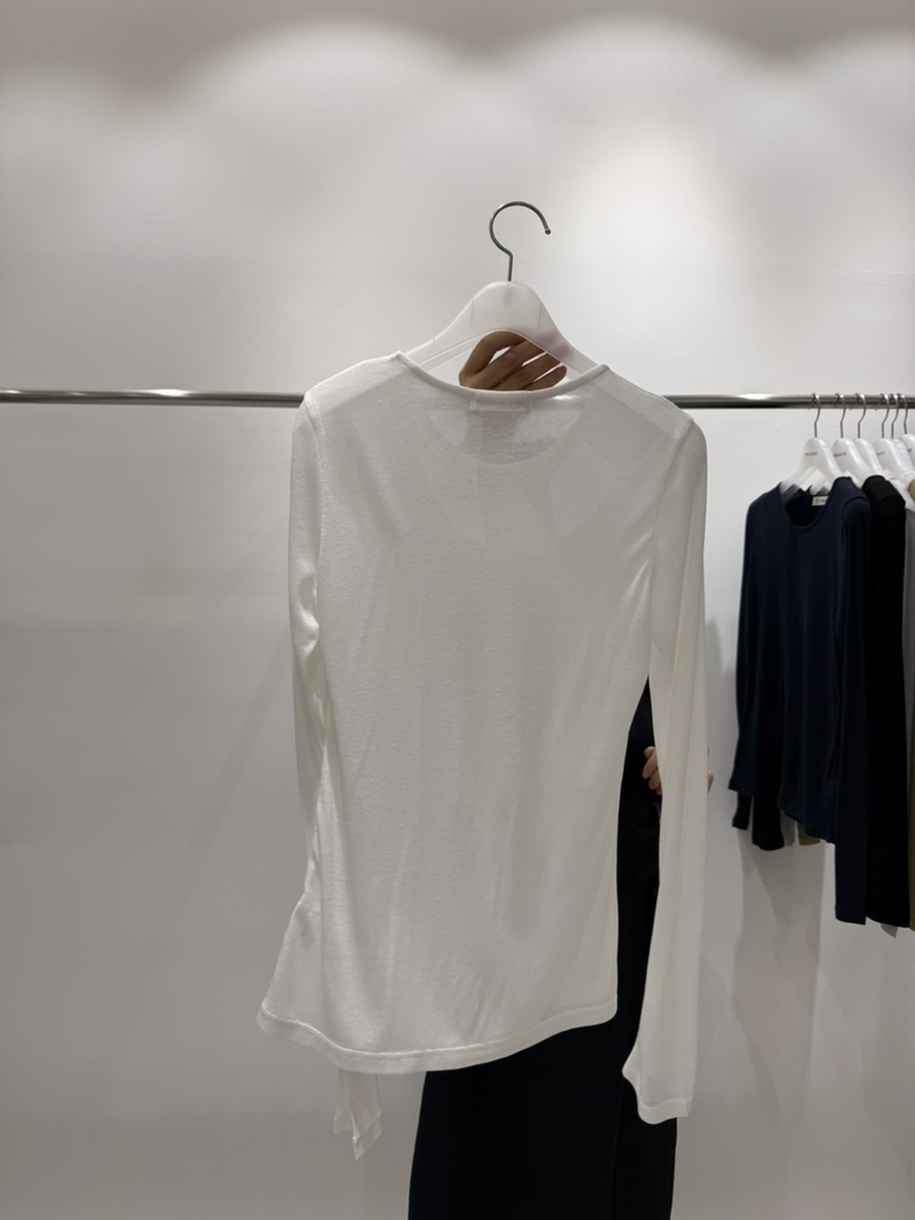 WOOD SAGE韓國直郵女裝新款26春夏時尚推薦職業人氣長袖T恤WOOD SAGE長袖T恤